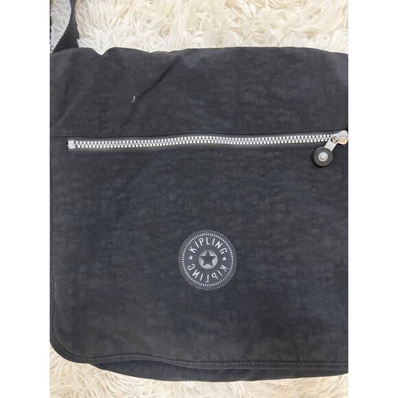 Kipling 2 Black Bags Adjustable Straps Multiple Compartments Messenger Crossbody - Picture 3 of 16